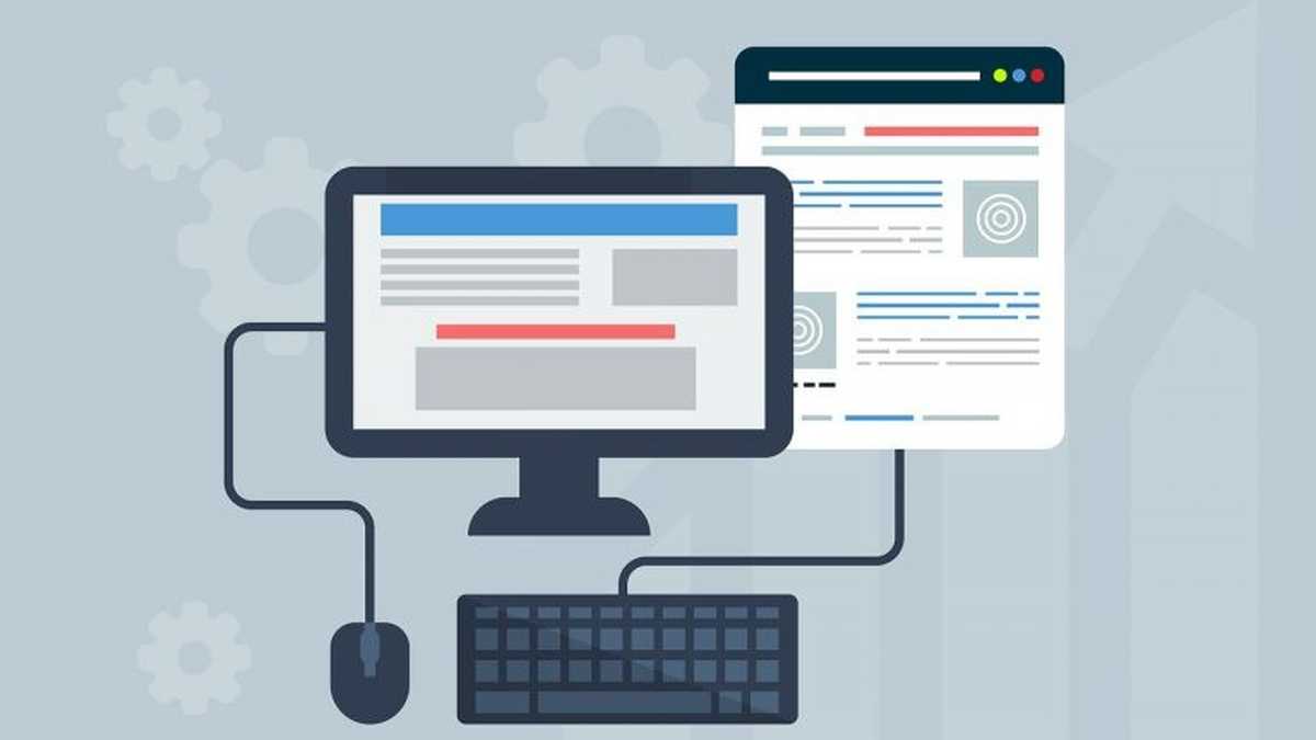 14.12.2021: Rechtssichere Homepage Grafik mit graublauem Hintergrund und stilisierter Abbildung eines Computers